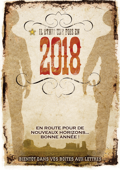 Carte Bonne Année 2019 Far West : Envoyer une Carte De 